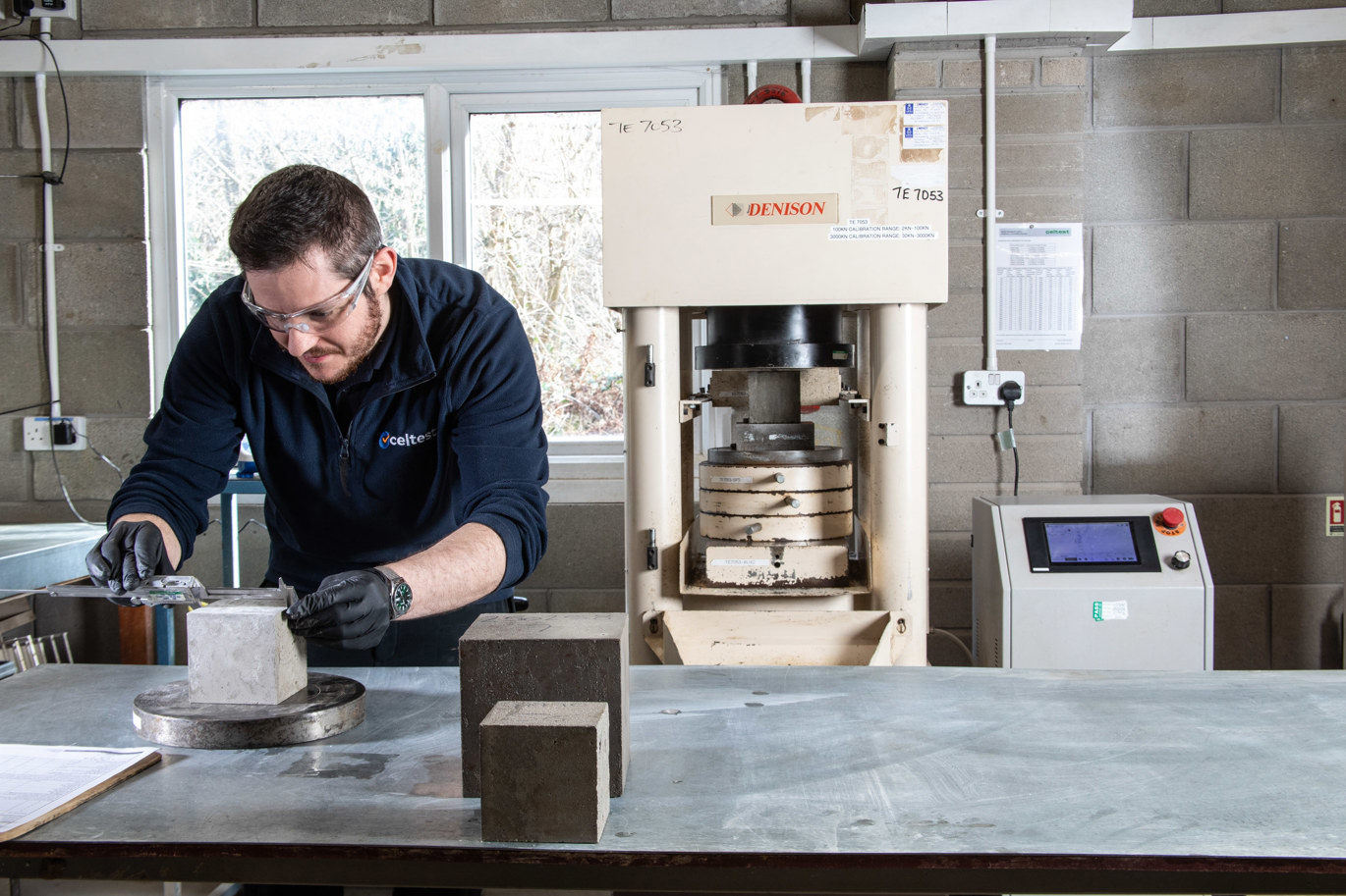 Industry-Leading Concrete Testing Laboratory | Celtest
