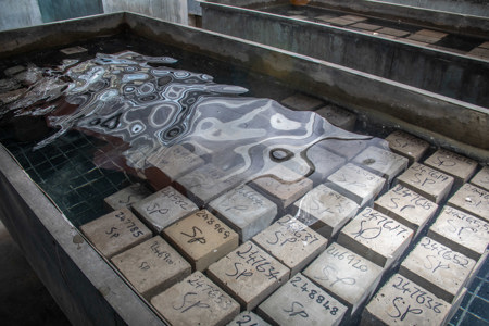 Concrete laboratory testing